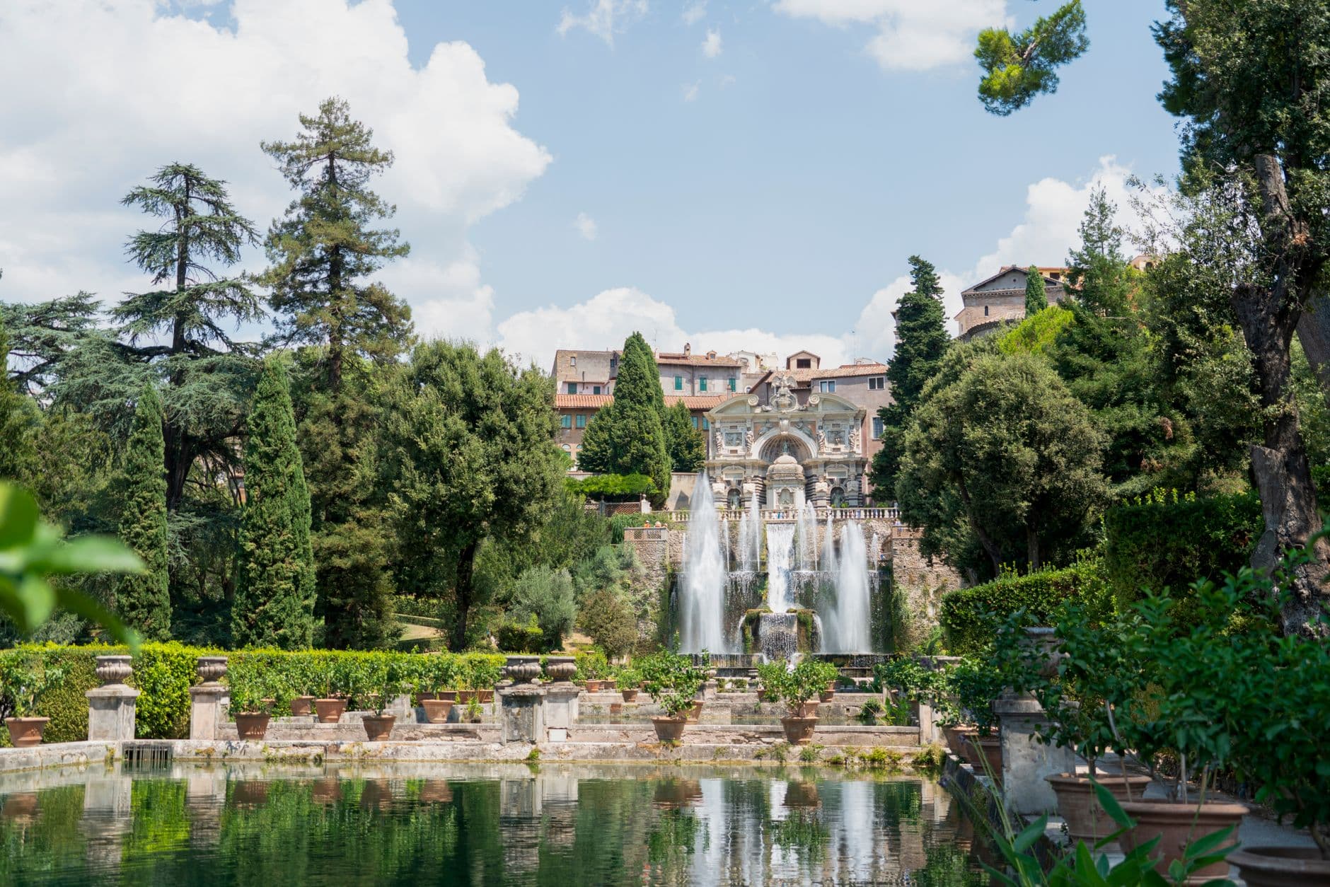 Italienischer Palastgarten