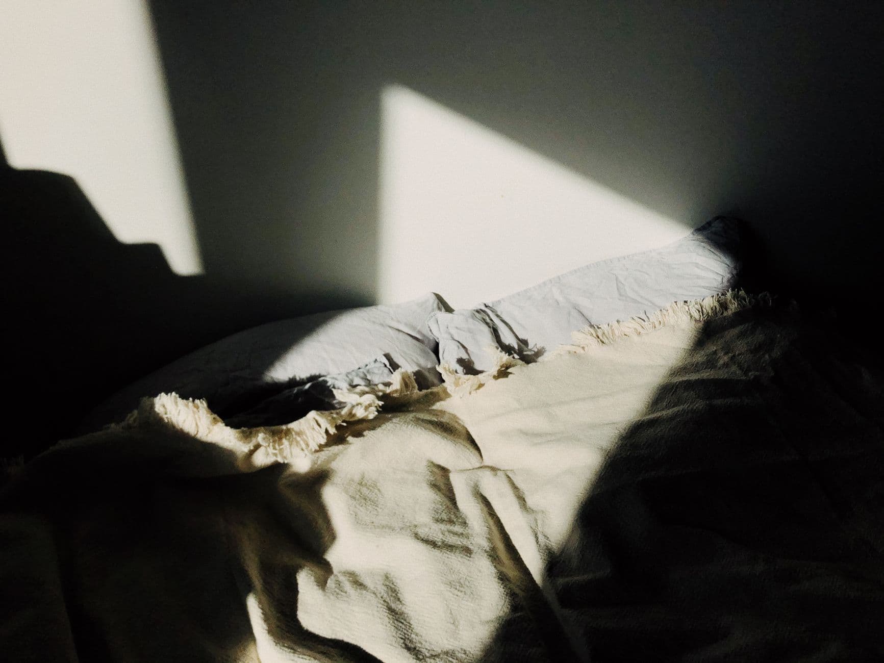 Schlafzimmer im Morgenlicht