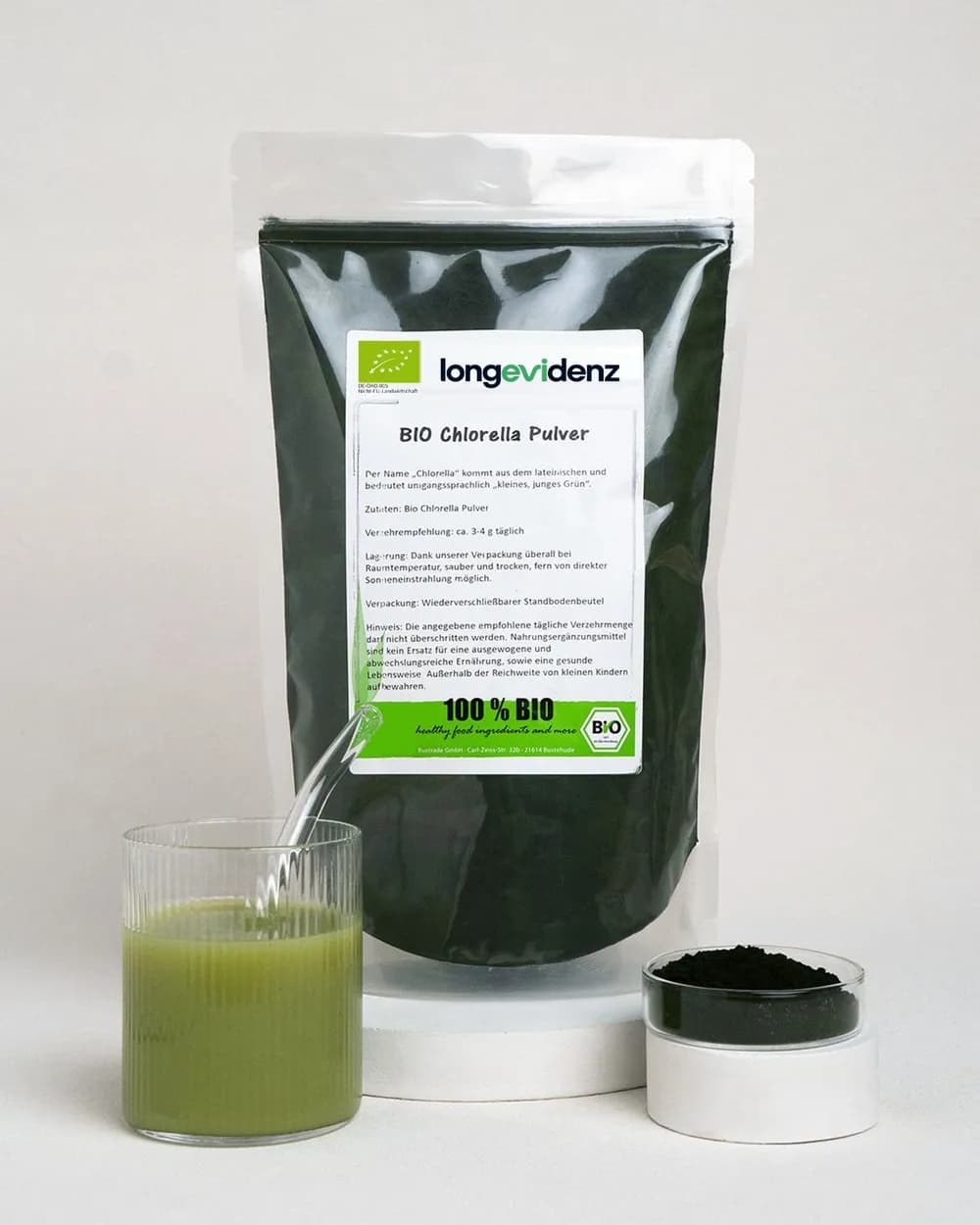 Bio Chlorella Pulver