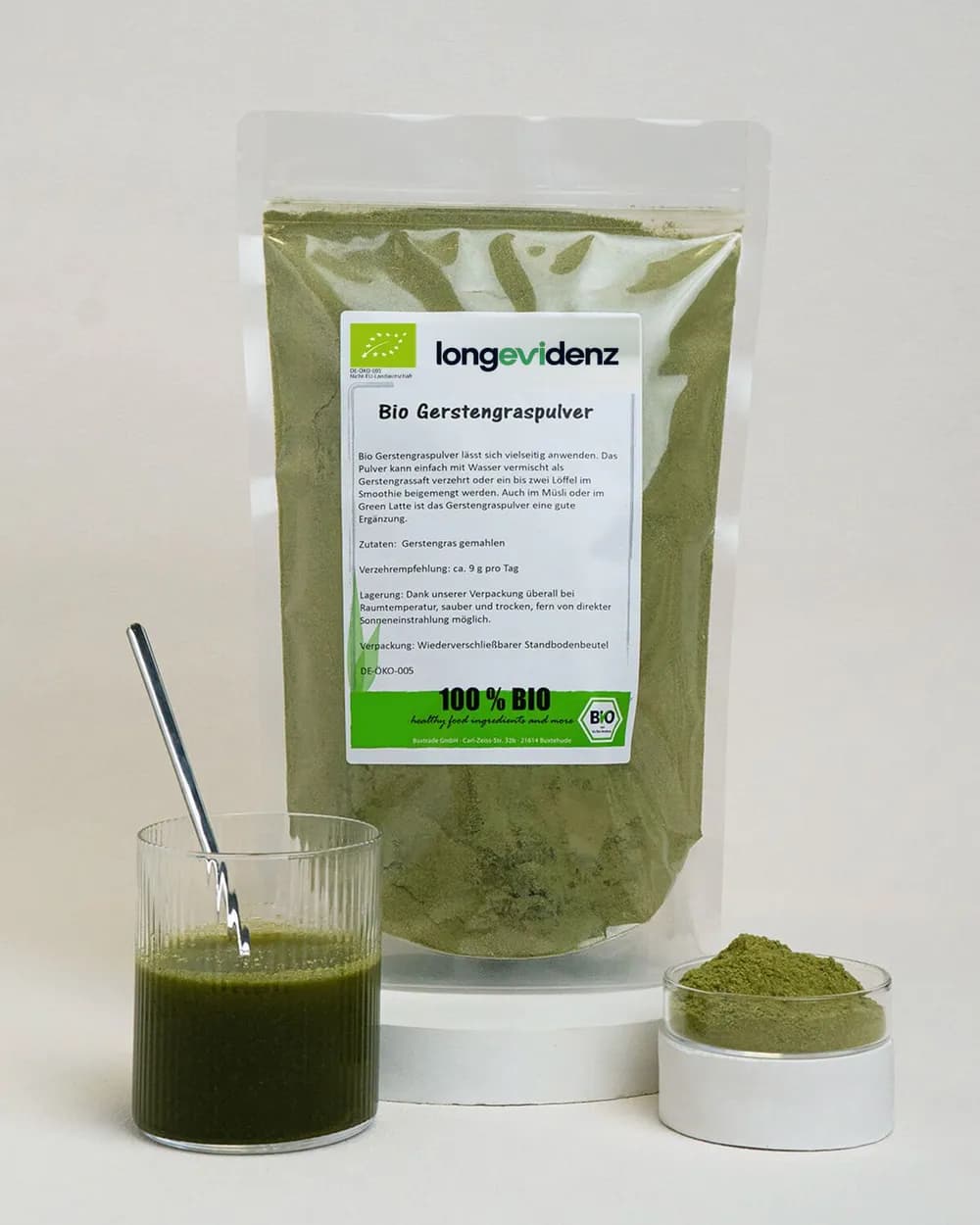 Bio Gerstengraspulver
