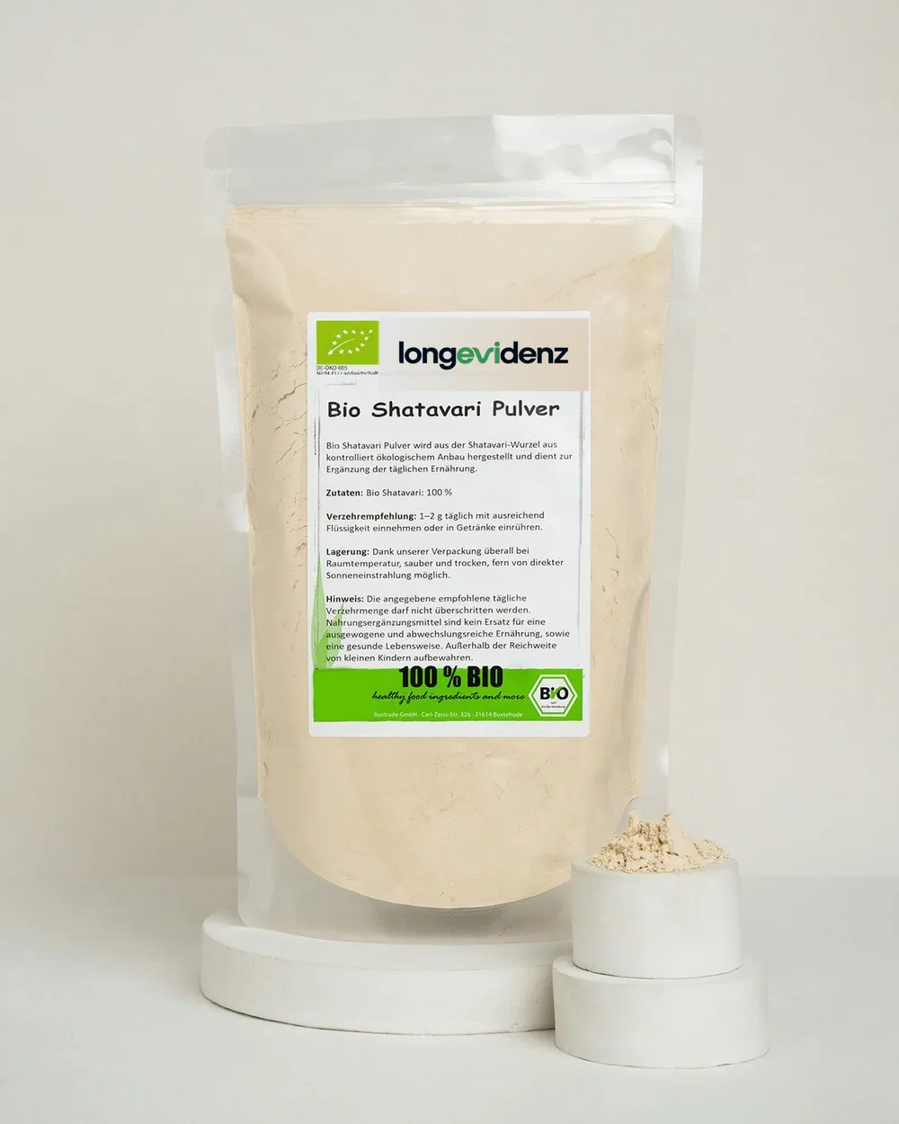 Bio Shatavari Pulver