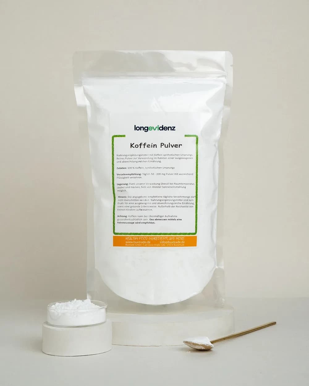Koffeinpulver