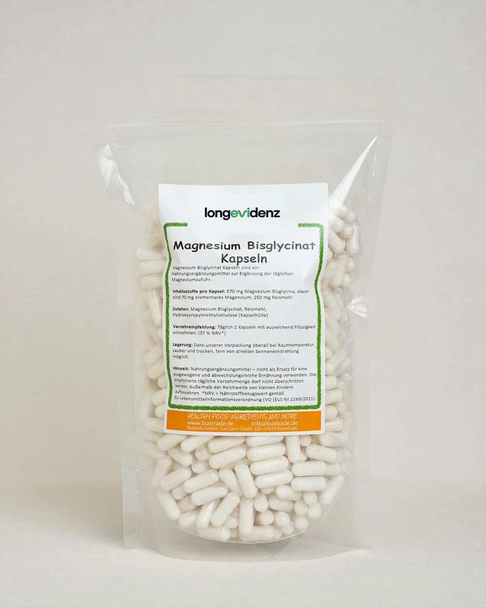Magnesiumbisglycinat Kapseln